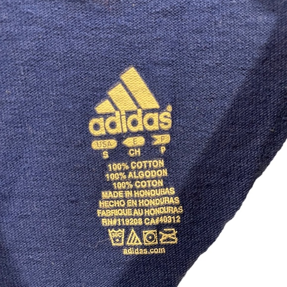 Adidas KU Jayhawks Road to Final Four Detroit 2009 Unisex Graphic Tee Small - Picture 2 of 3